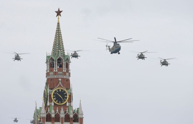 Воздушную часть парада 9 мая можно рассмотреть в деталях