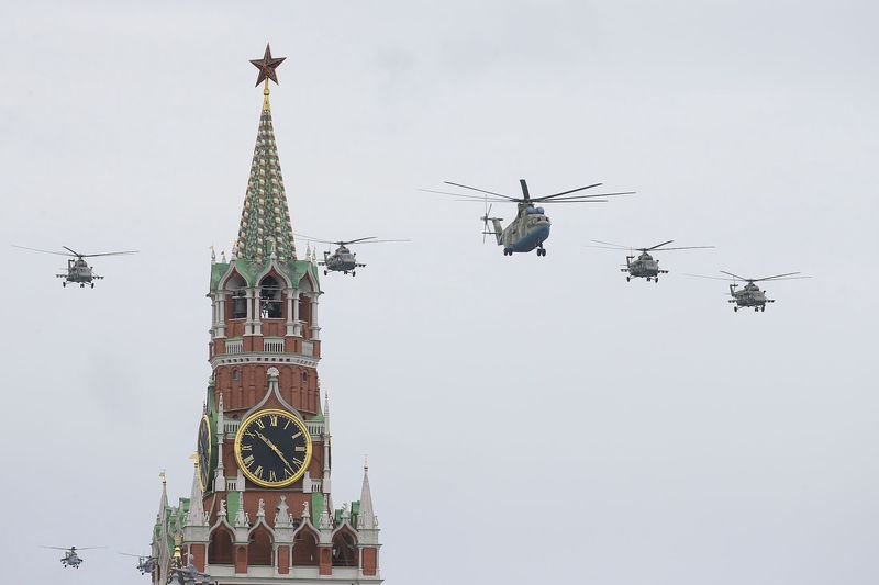 Воздушную часть парада 9 мая можно рассмотреть в деталях
