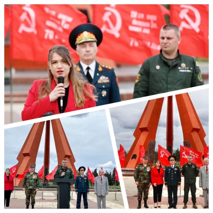 В Кишиневе на мемориале воинской славы «Вечность» состоялся брифинг Национального Комитета «Победа»